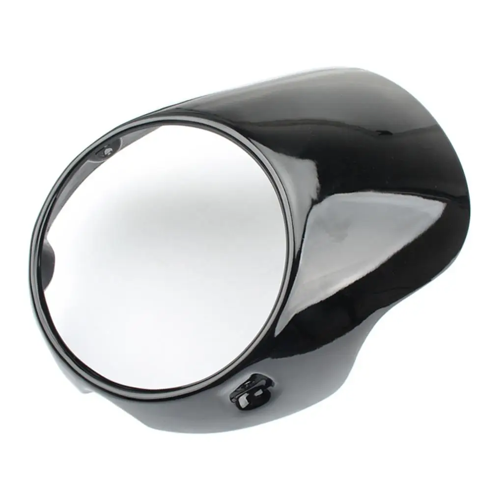 

Universal Motorcycle Spoiler Mirrors Headlight Fairing Black Windshield Rim for Motorbike Tuning Accessories