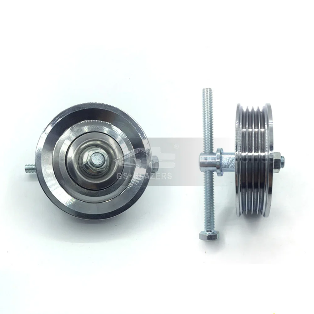 

for Doosan Daewoo DH150 220 215 225 258 300-5/7/9 Air Conditioner Belt Tensioner Tightening Wheel 4PK Excavator