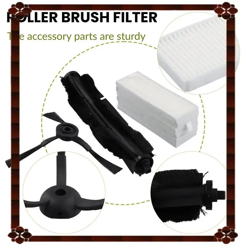 تسليم 24 ساعة 13 قطعة فرشاة دوارة تصفية الجانب فرشاة استبدال أجزاء ل Qihoo 360 S10 X100 ماكس الروبوتية مكنسة كهربائية