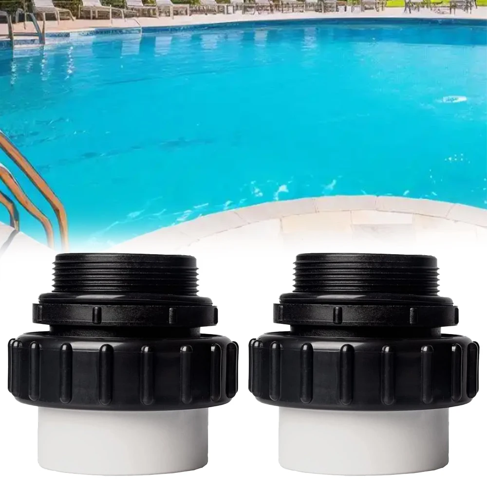 

Sliding Joints 2Pack PVC Fittings for 2inch 2MIP Thread Compatible with 21063200000 for Water Flow Optimization