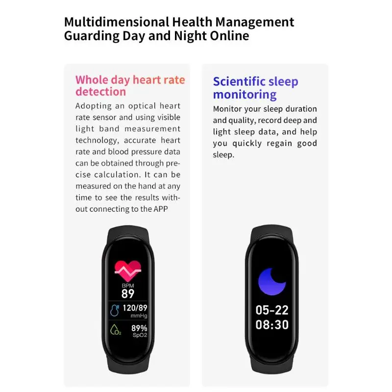 M8 الرياضة اللياقة البدنية ساعة ذكية بلوتوث الرياضة Smartwatch المقتفي سوار ساعة سوار ذكي رجل امرأة رصد على مدار الساعة