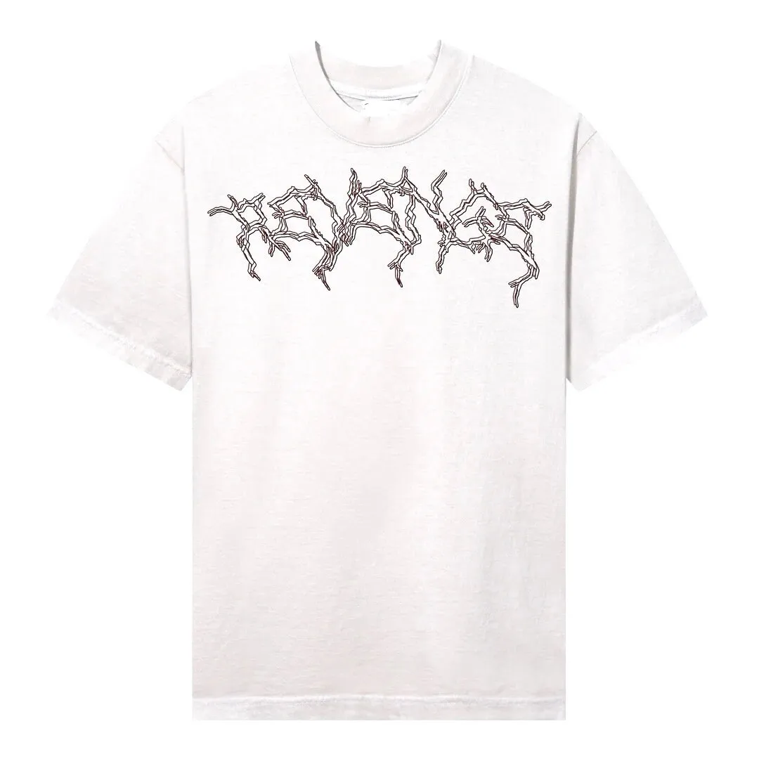 Revenge city morgue lightning logo cerberus tee white shortsleeve zillakami sosmula