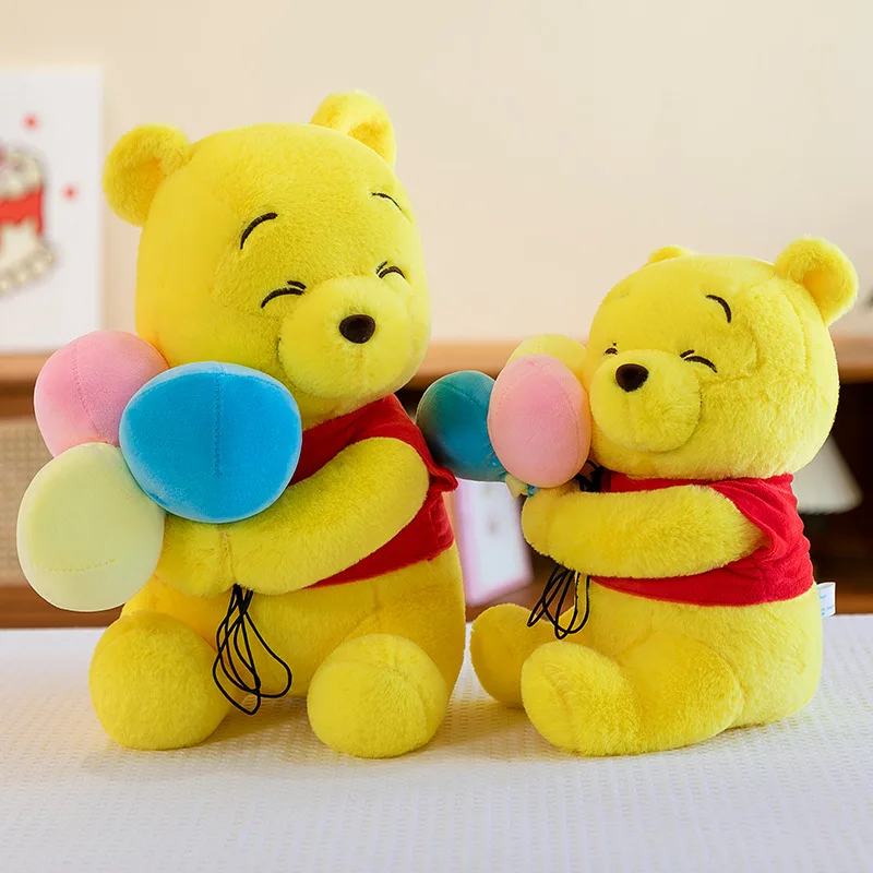 30 cm Anime Disney Ballon Winnie The Pooh Weiche Plüsch Spielzeug Pooh Bär Stofftier Puppen Kinder Kinder Kawaii Geburtstag geschenk