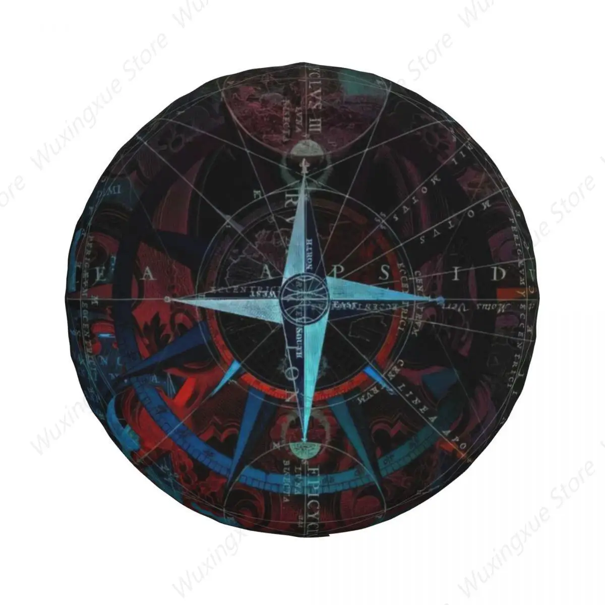 

Чехол для шин компаса, защита колес, защита от атмосферных воздействий, универсальный для прицепа Jeep RV, внедорожника, грузовика, кемпера, туристического прицепа