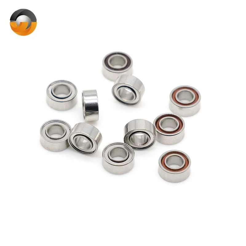 2PCS High Speed SR144TIZWN8 3.175x6.35x2.78mm Handpiece Bearing Turbine Ceramic Laboratory Dental Bearings SR144