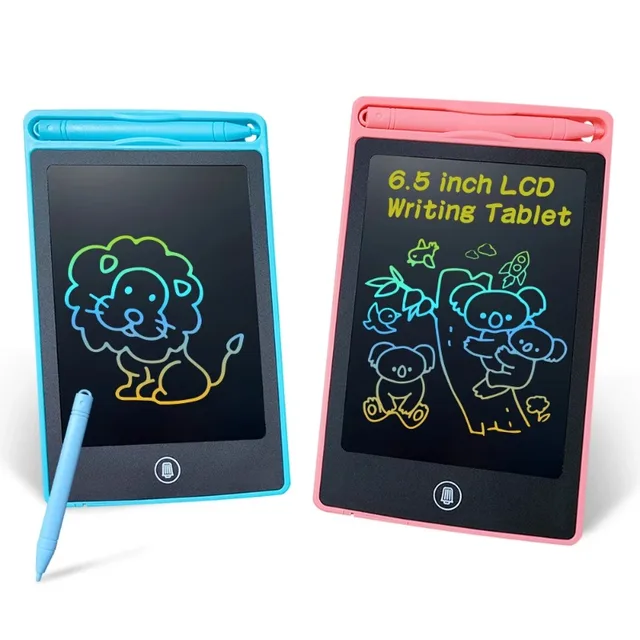 6.5 inch LCD Writing Tablet Drawing Board Kids Graffiti Sketchpad Toys Handwriting Blackboard Magic Blackboard Baby Toy Gifts 3