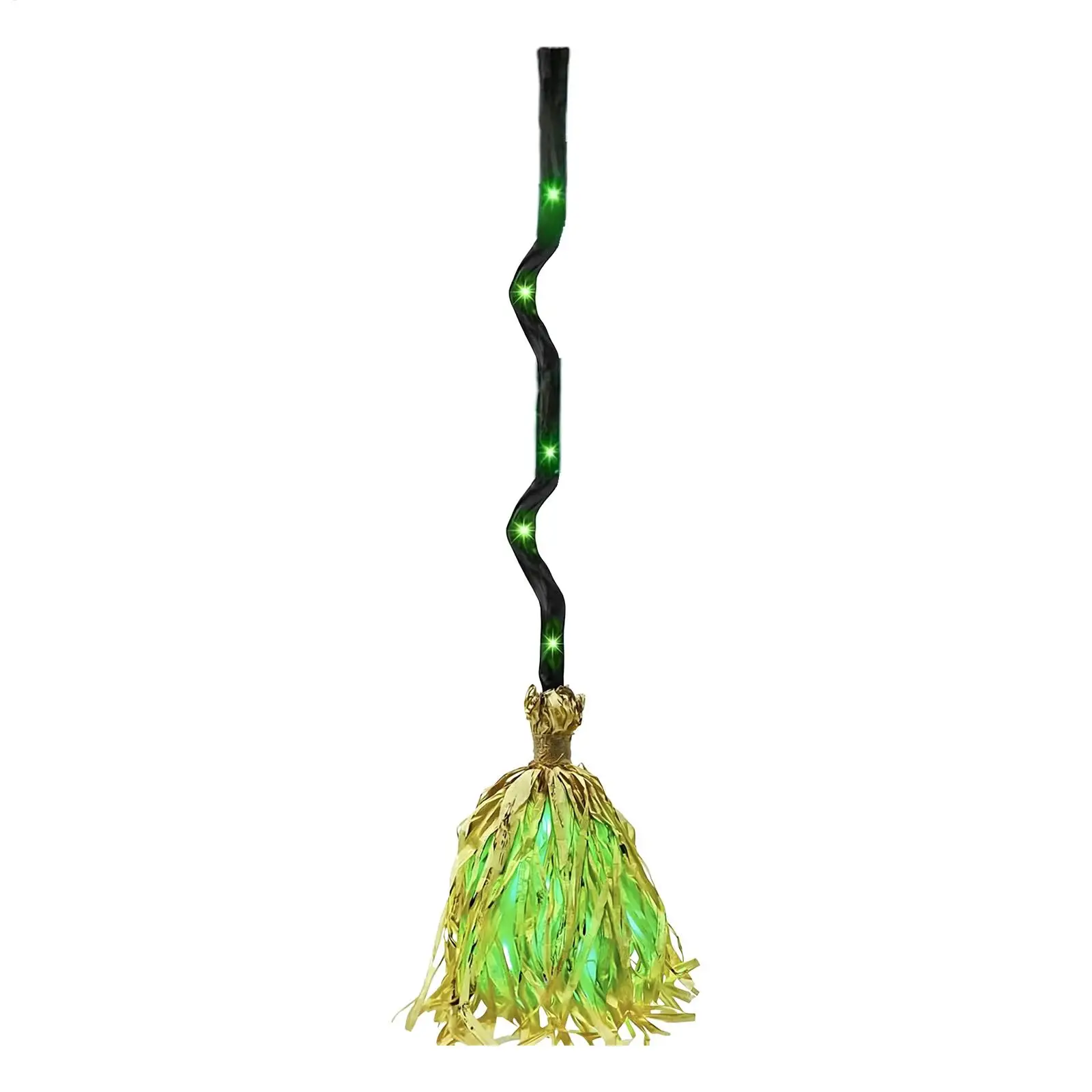 Halloween Witch Broom Light Magic Dancing Broomstick With Spooky Sound Upward Moving Indoor Party Decor Glowing Gift Party Prop