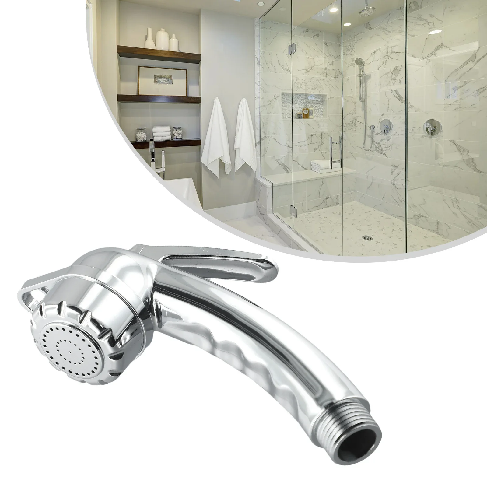 Soffione doccia Bidet 1 pz 1/2 ''Connessione 14,5 cm Dimensioni Resistente alla corrosione per veicoli di grandi dimensioni Alta qualità