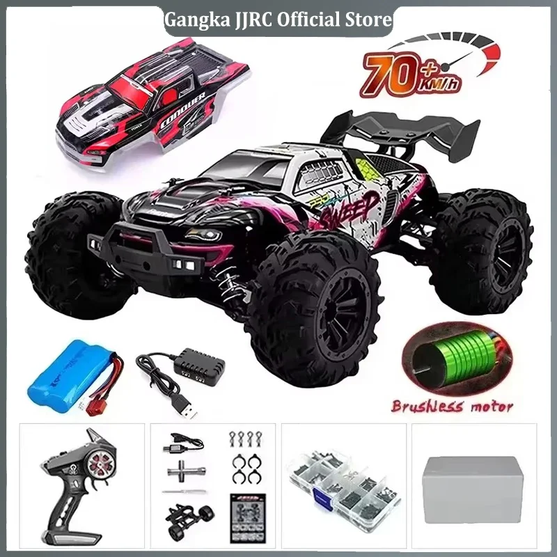 Christmas Gift 1:16 70Km/h or 50Km/h Four-wheel Drive RC Car Remote Control Car High Speed Drift Racing Car Adult Children Toys