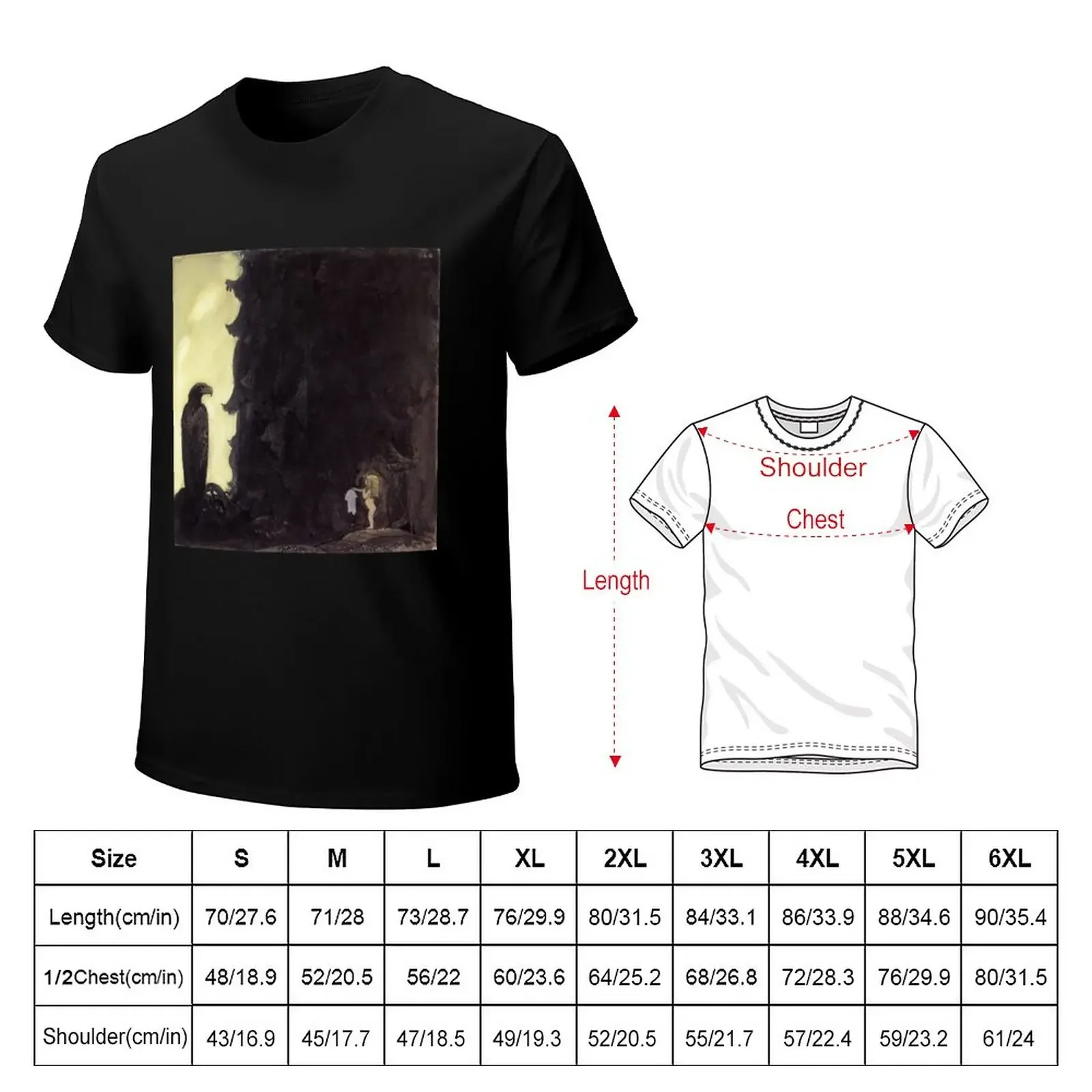 Bella's Glorious Adventure - Oskuldens Vandring - John Bauer T-Shirt quick-drying for a boy plus sizes funny t shirts for men