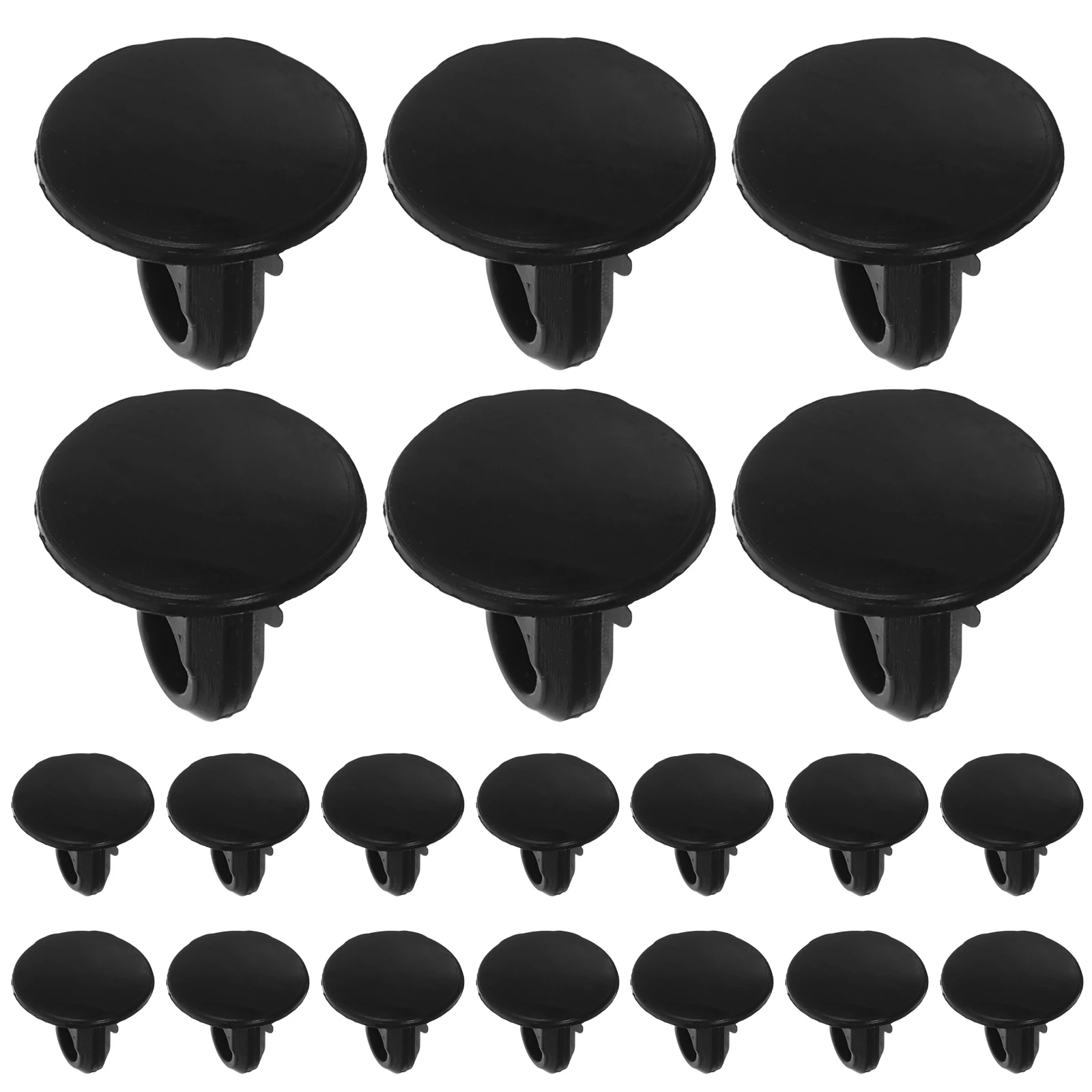 100 pezzi di accessori per infilare la palla, fibbia per tubo, connettore per corda in plastica morbida per attrezzature per l'allenamento della boxe, parti della sfera di ritorno al polso