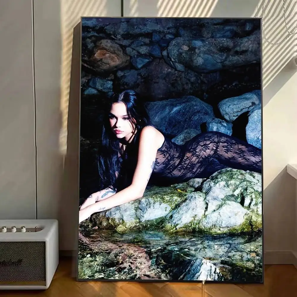 المغني ماجي ليندمان HEADSPLIT ملصق معرض يطبع ذاتية اللصق ديكور المنزل الديكور صور مطبوعة للحوائط غرفة المعيشة ملصق