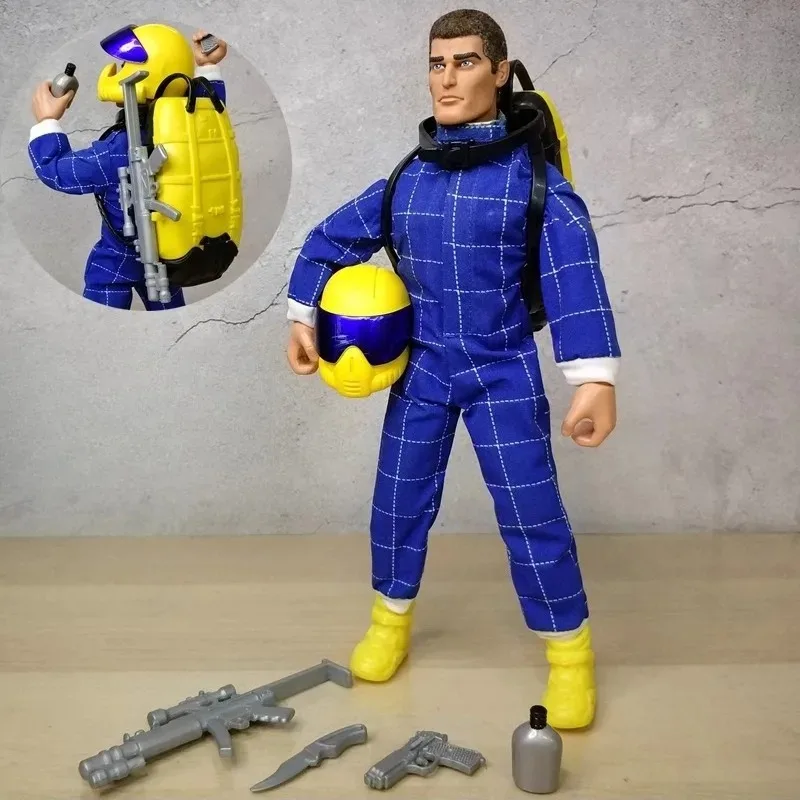 Männlicher Soldat im Maßstab 1:6, handgefertigt, zum Sammeln von Spielzeug, spezielle Puppe, modernes Ornament, Actionfiguren, Szenenzubehör