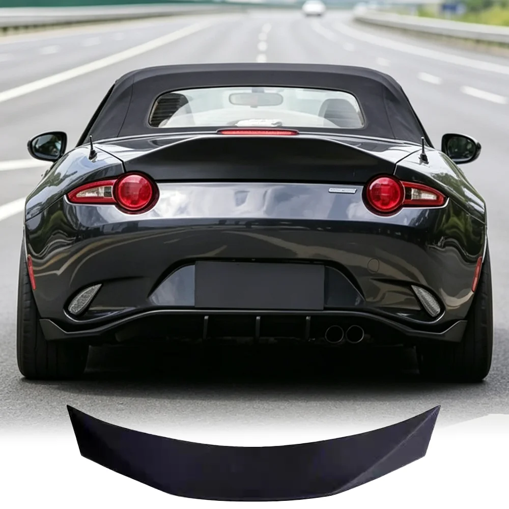 

Suitable for Mazda MX-5 Miata ND RF unpainted duck shaped spoiler original carbon brazed luggage wing lip racing accessories