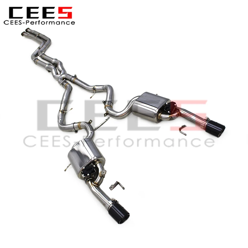 cees Catback Exhaust Pipe for BMW 335/335i E90/E92/E93 N54 3.0T 2009-2013 Muffler Valvetronic Stainless Steel Car Exhaust System