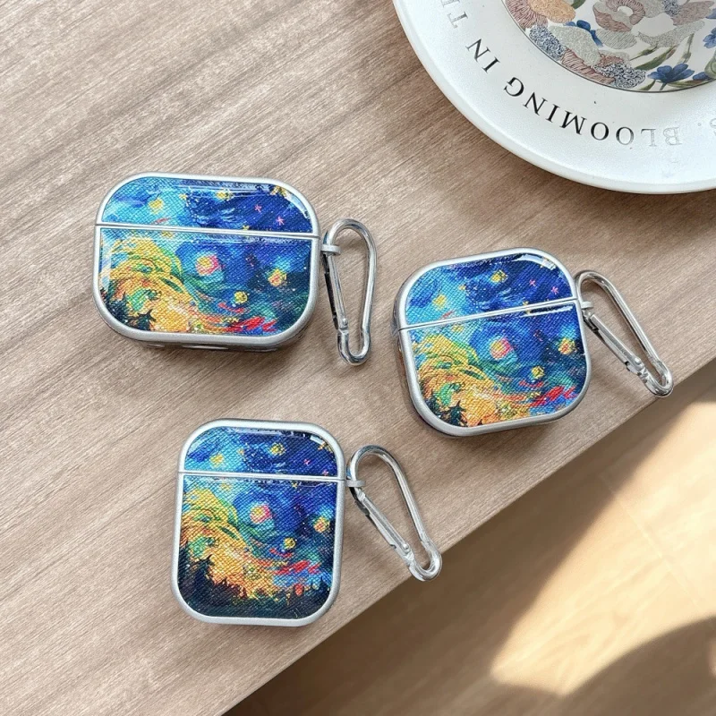 

SamsungBuds3/3PROAutumn Harvest Night Scene Earphone Case Compatible with Appleairpods2/3Cartoon anti-fallPRO