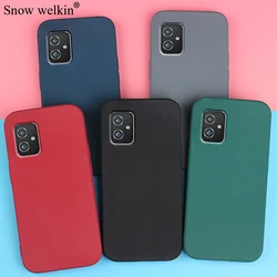 Sand Matte Soft Silicon Full Protect Shockproof Anti-Slip Case For Asus Zenfone 8 ZS590KS Phone Cases Cover Shell Fundas