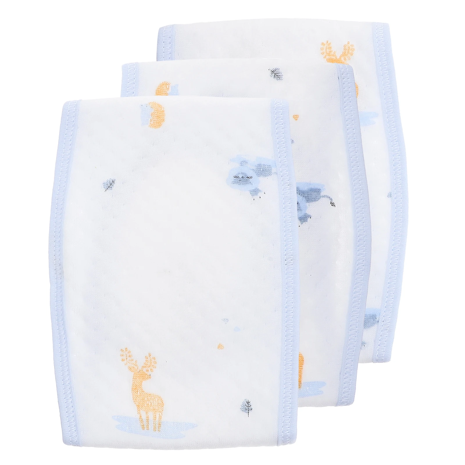 

3pcs Belly Band Baby Infant Navel Wrap Soft Warm Prevent Exposure Protect Printed Navel Belt Cold Indoor Outdoor