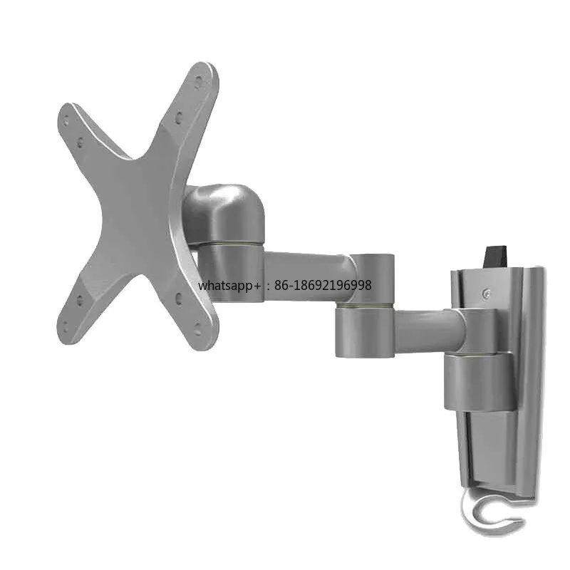 

Monitor Bracket, TV Wall Bracket, Aluminum Alloy Universal Telescopic Rotating Computer Wall Bracket