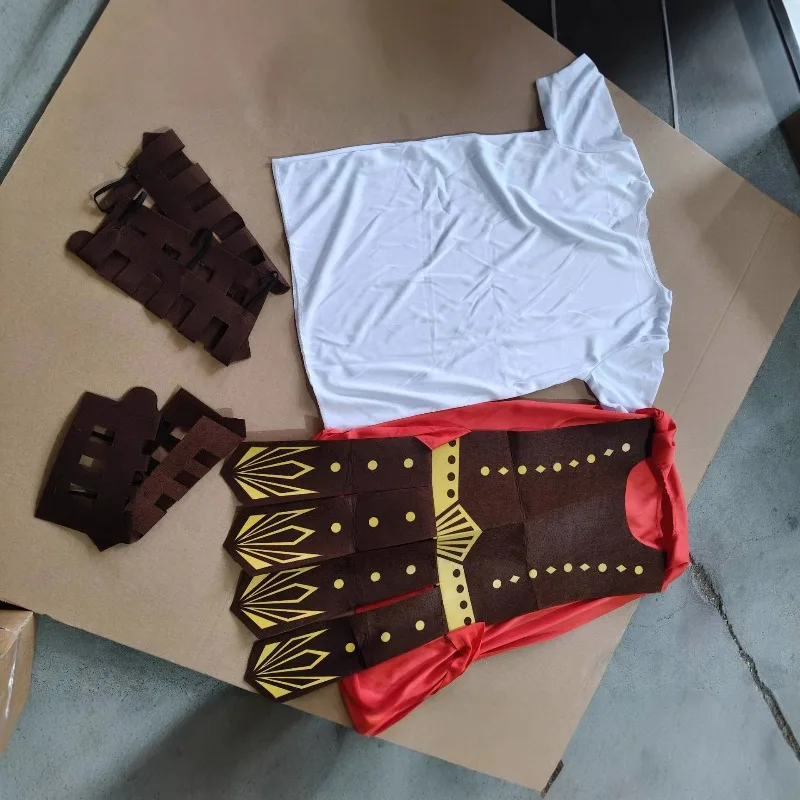 Halloween Ball Costume Adult Male Roman Samurai Cosplay Suit Bar Novelty Party Gladiator Spartan Warrior Clothing