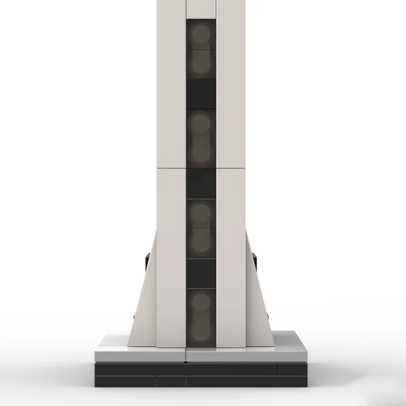 134 stücke MOC 1 Solow Gebäude Architektur Modell Blöcke DIY Weihnachten Geschenk Kreative Spielzeug Idee Bildung Geburtstag Kinder Ziegel