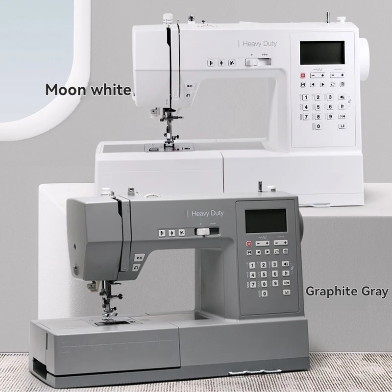 

New Sewing Machine HD6805C Electronic Heavyduty Original Promise With Pedal High Speed High Power Heavy Duty