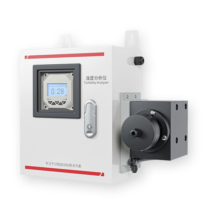 Online turbidity meter, sludge concentration suspended solids drinking water turbidity detection low volume