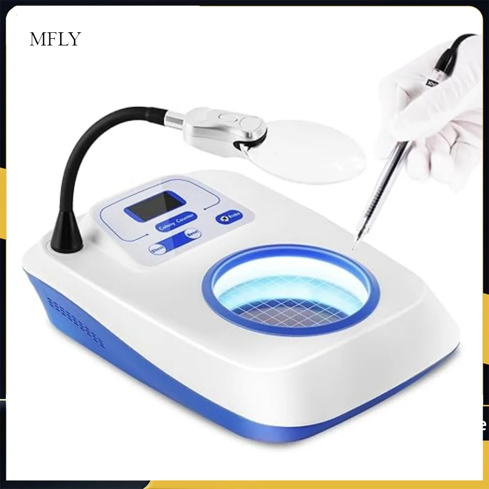 JL-1 Laboratory Digital Display Colony Counter Bacteria Testing Equipment Bacteria Count Detector With 3-6X Magnification