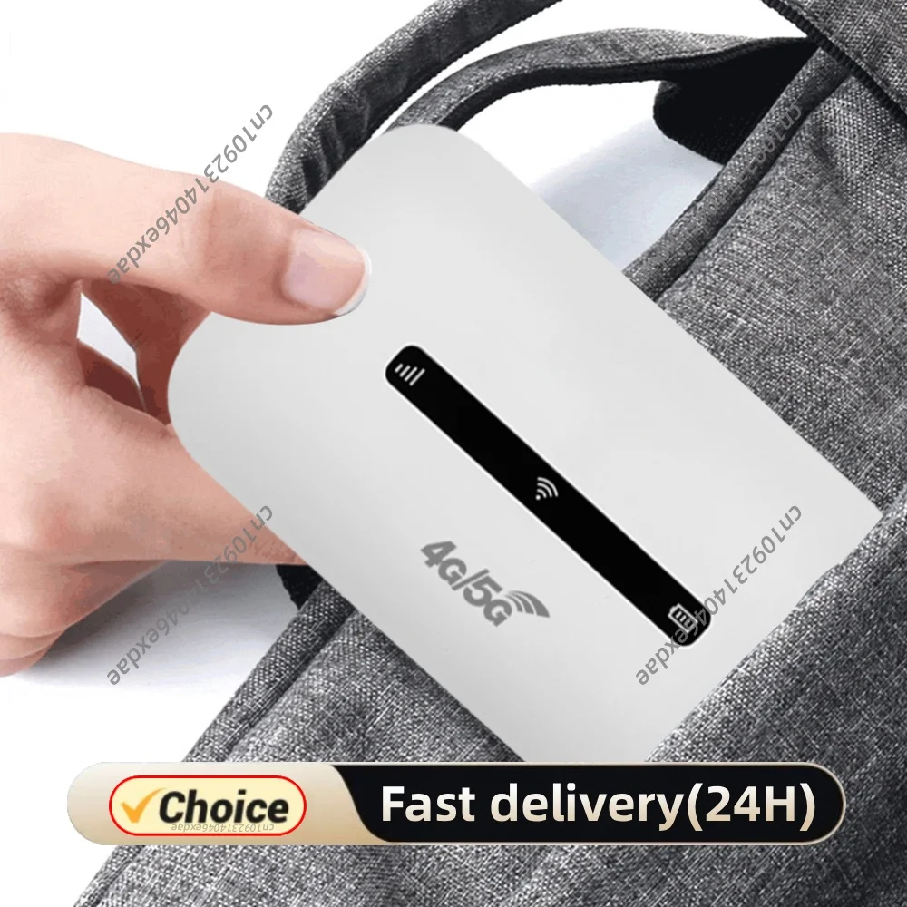 4G LTE Mobile WiFi Router 3000mAh 150Mbps Wireless Internet Router with SIM Card Slot Modem Router for Home Office Car Travel