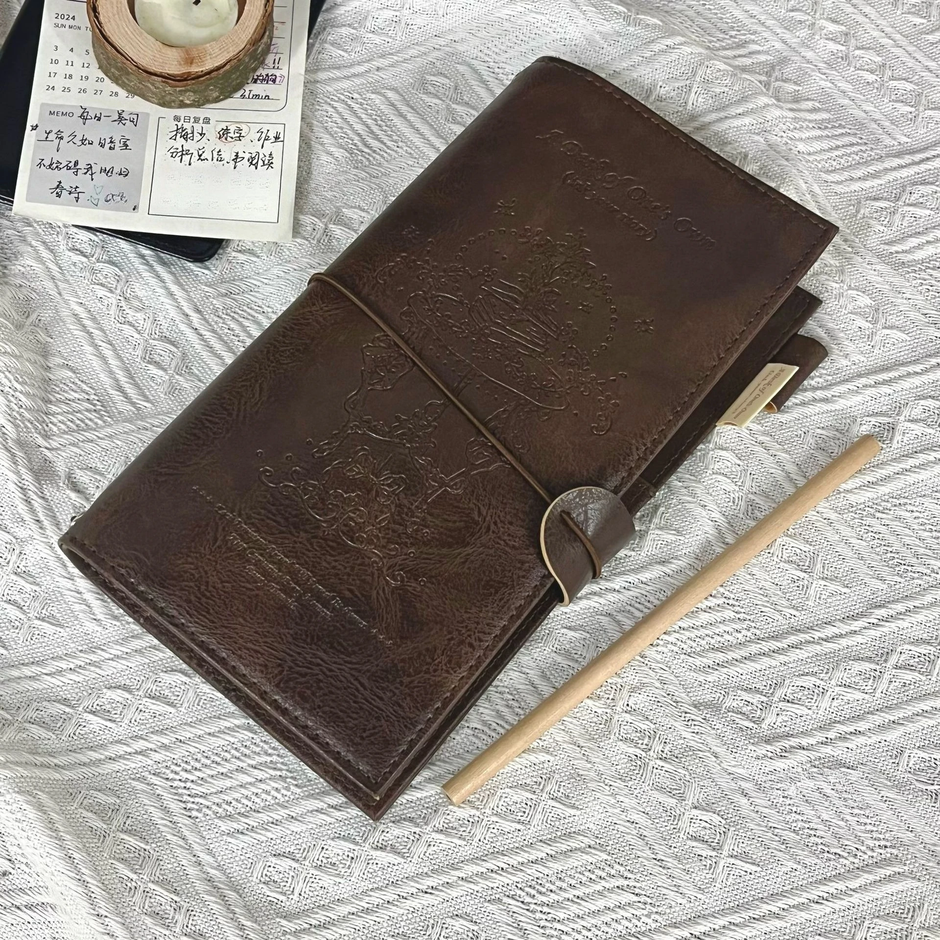 

New Antique Garden Portable Travel Handbook Diary High-value Retro Portable Record Notebook Notepad Creative Notebook