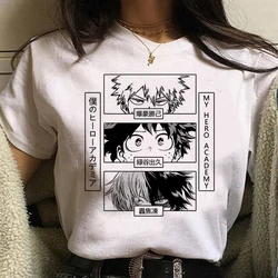 Bakugo t shirt women funny summer comic t shirt female harajuku manga streetwear clothing