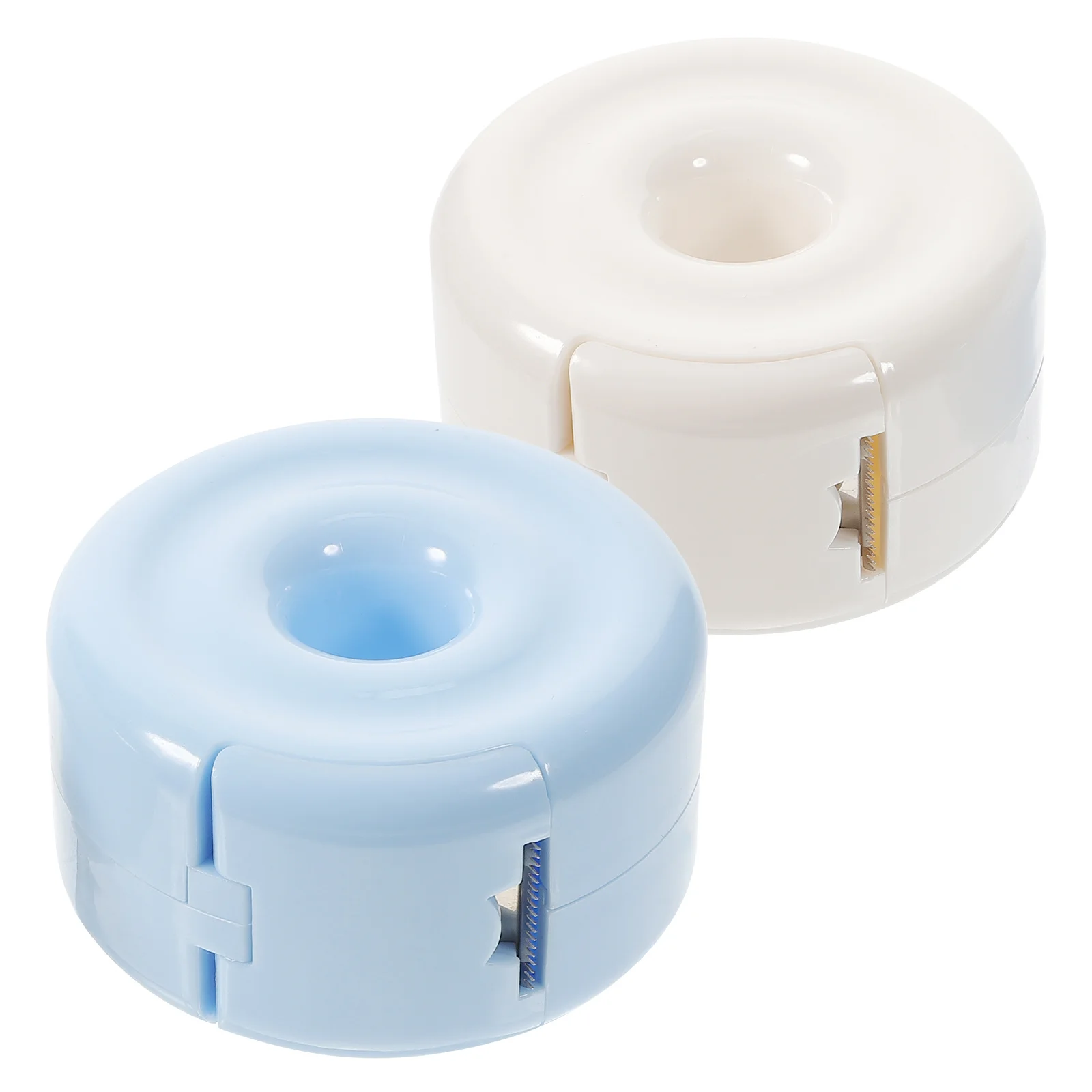 2 قطعة موزع الشريط المحمول أنيقة منظم مكتب حواف ناعمة العملي مكتب المدرسة المنزل استخدام هدية زميل العمل الأصدقاء