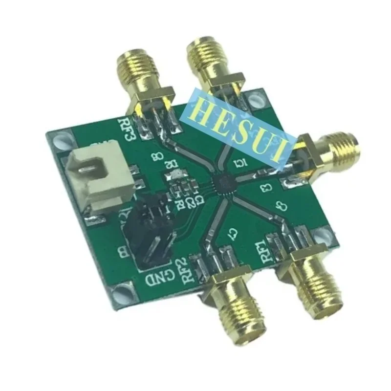 100 МГц - 6000 МГц, 6 ГГц, неотражающий радиочастотный переключатель SP4T, модуль переключателя SP4T с одной полюсной четырехпозиционной схемой.