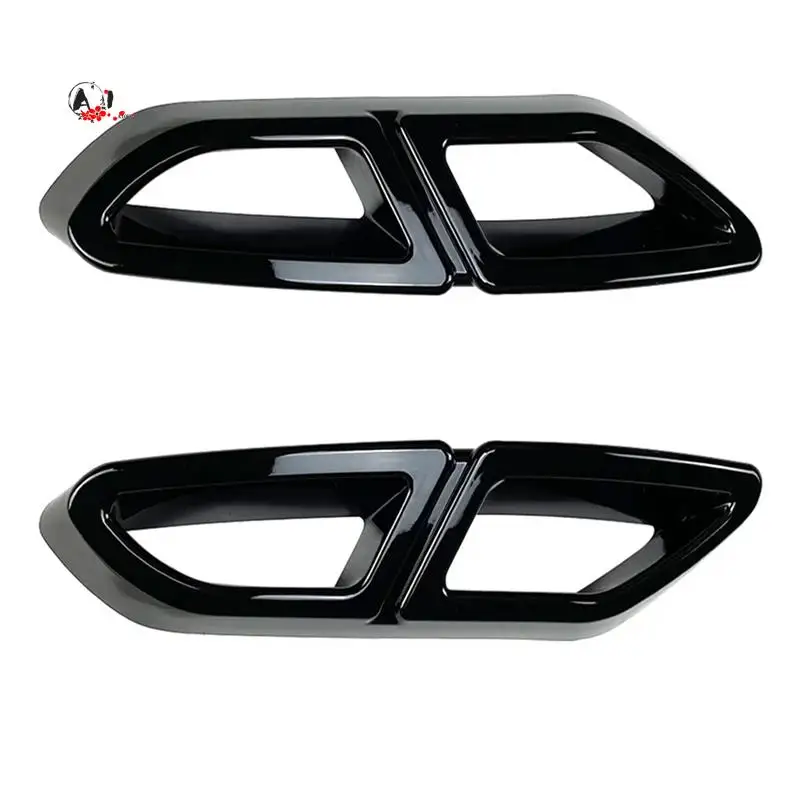 

A10E-For Magotan Passat B8 2016-2019 Rear Lip Bumper Spoiler Car Tail Throat Frame Exhaust Pipe Trim
