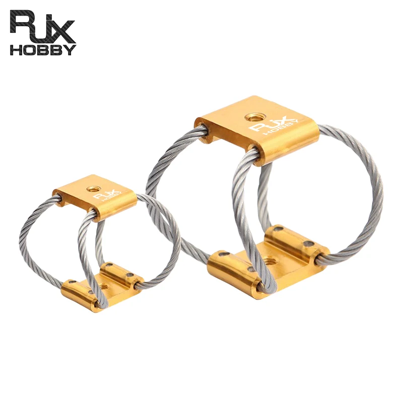 

RJXHOBBY M6 RC UAV Aerial Photography High Performance Steel Wire Rope Isolator Anti-vibration Shock Gimbal Absorber Dampener