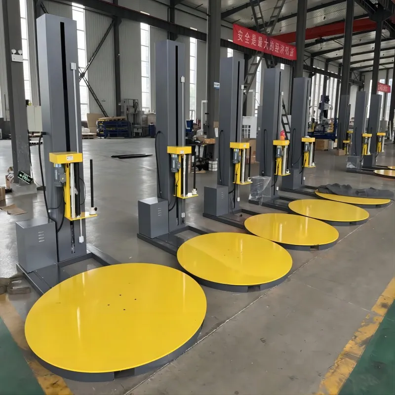 Fully Automatic Heavy Pallet PE Wrapping Wrap Machine Turntable Stretch Film Wrapper with CE Custom & Bulk Order