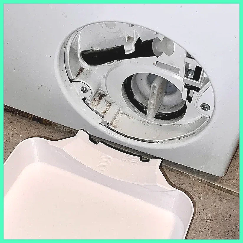 Washing Machine Drain Tray Water Catch Box Leak Proof Pan for Drum Washer Floor Protection, Anti-Splash Drip Tray, Universal