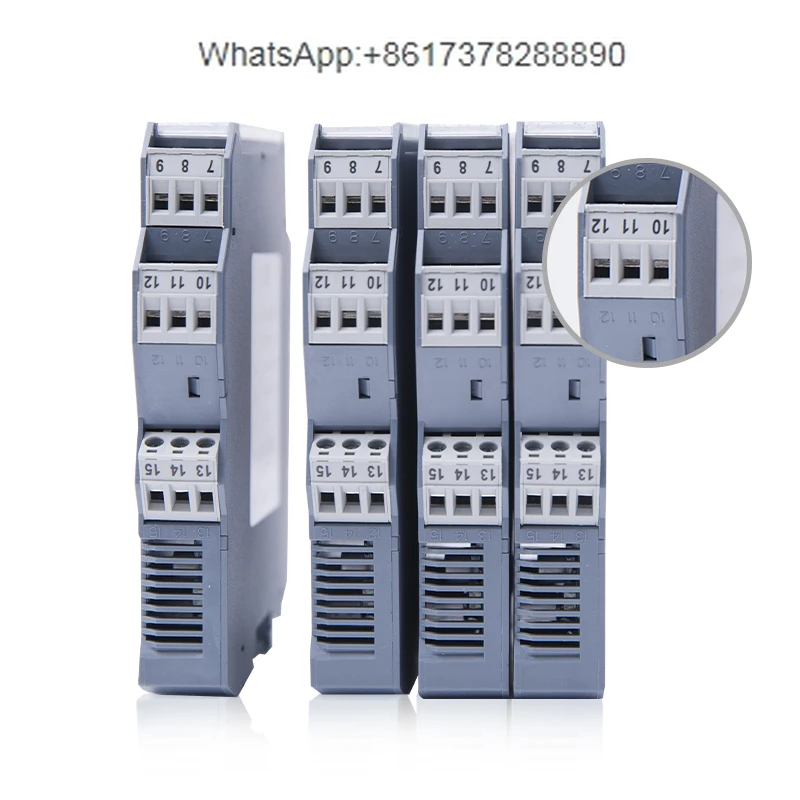 

Smart signal isolation transmitter, voltage and current 4-20MA output simulation 0-10V5V distribution module