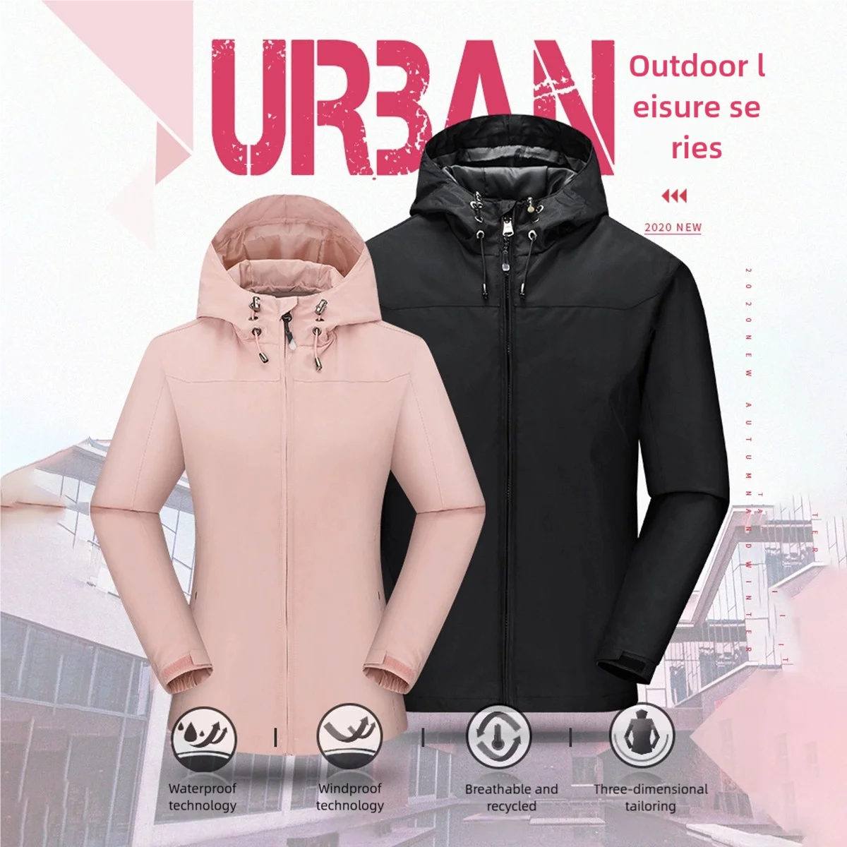 New Women's Spring/Autumn Outdoor Jacket — Lightweight Single-Layer Hiking Coat & High-Quality Windbreaker