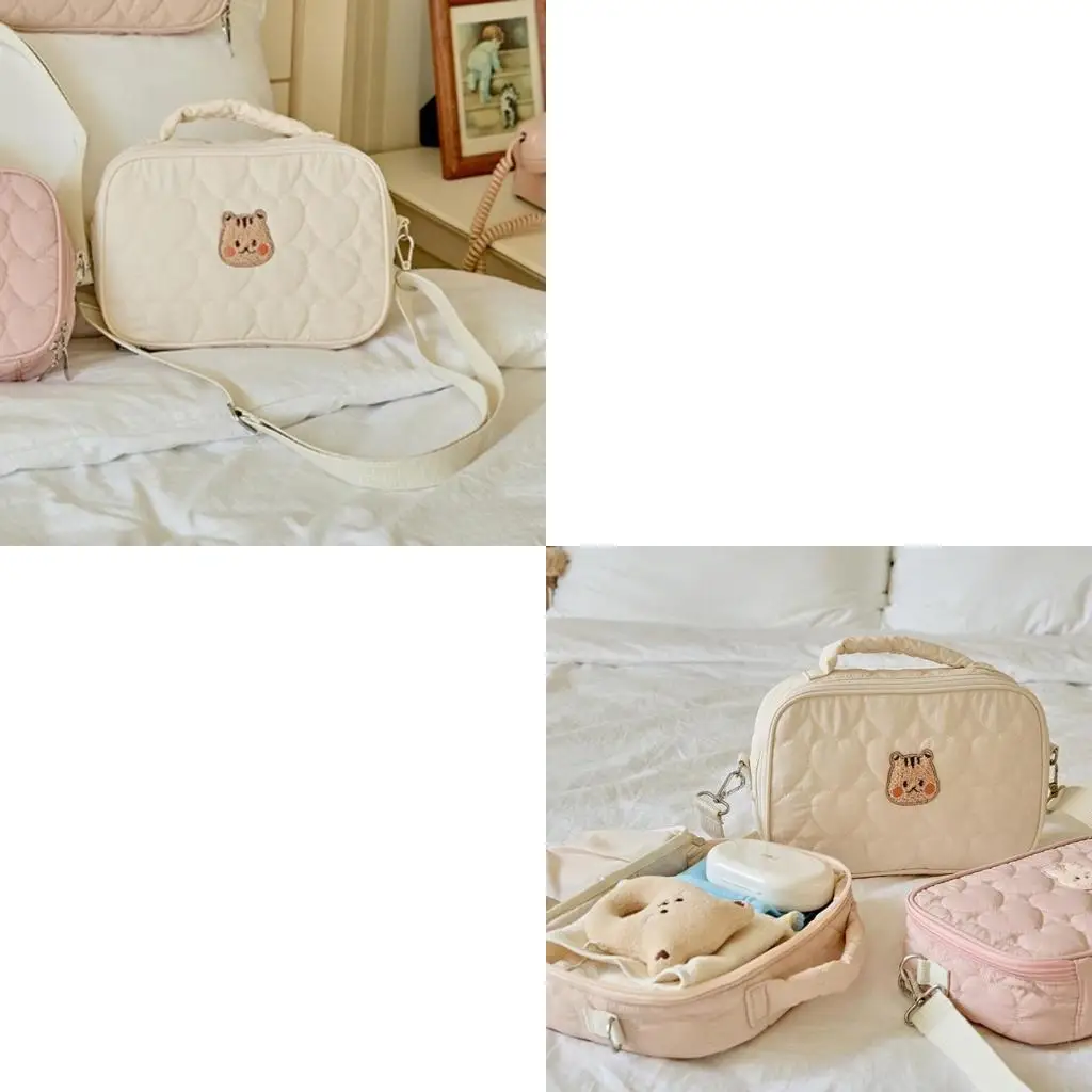 

Baby Diaper Bag for Moms 3 in 1 Crossbody Bag Travel Backpack Portable Handbag 4XBC