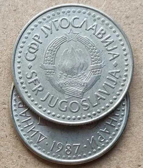 29mm Jugoslavia ,100% Real Genuine Comemorative Coin,Original Collection