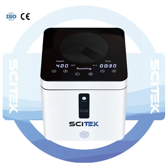Microplate Centrifuge Max Speed 0-3000 Rpm Touch Screen Full Touch Input Microplate Centrifuge LCD Touch Screen Display
