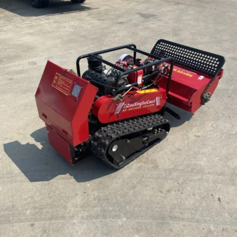 High Productivity New Condition Di esel Powered Rotary Tiller Remote Operated Oil Lifting Blades High/Low Gearbox for Field Use