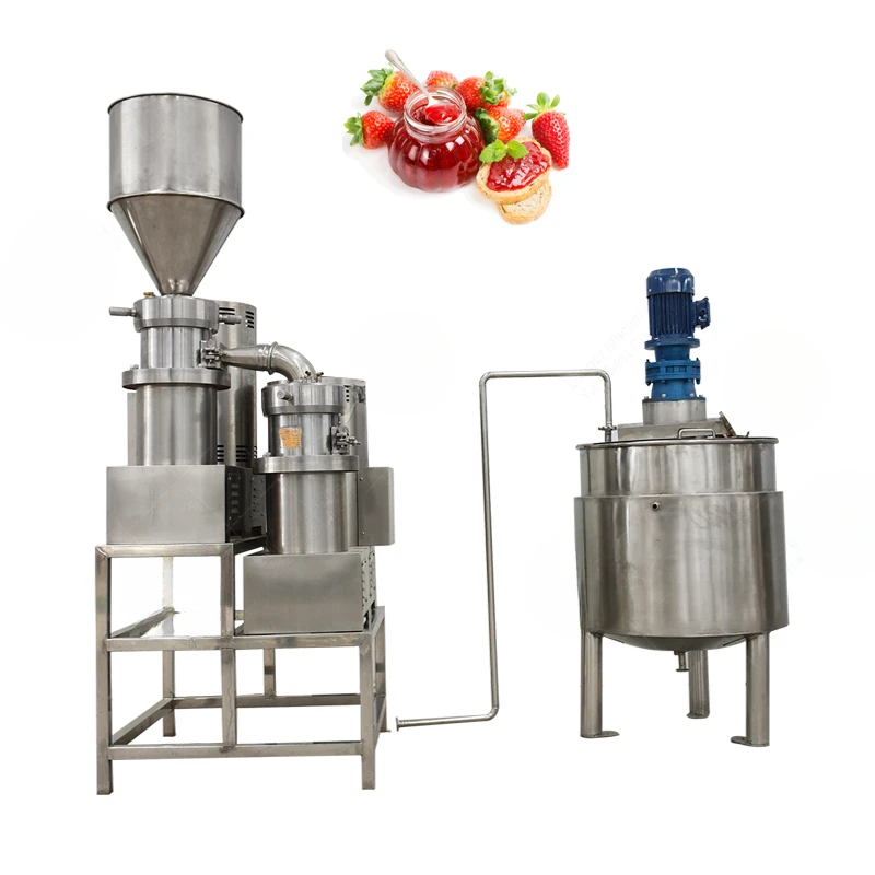 Stainless Steel Molasses Steam Jacketed Mixing Tank Honey Machine With Agitator