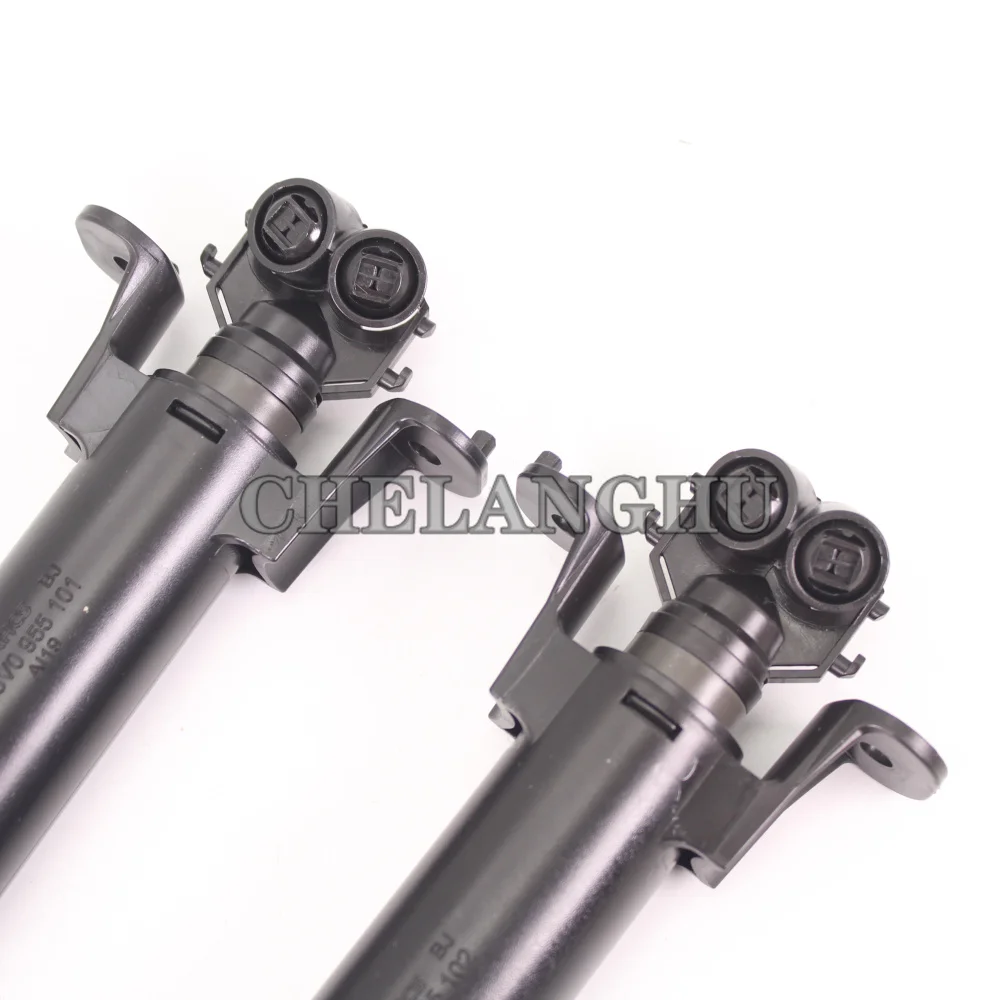 For Audi A3 S3 Sedan Hatchback Sportsback Sports 2013 2014 2015 2016 Headlight Washer Lift Cylinder Spray Nozzle Jet view 5