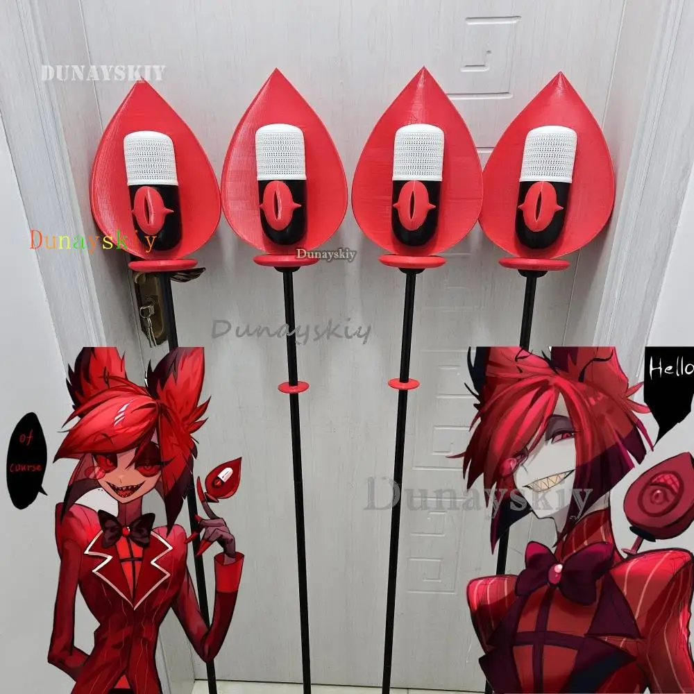 Cosplay Hotel Costume Boys ALASTOR Girls Microphones Adult Props Woman Disguise Anime Girl Children Women Costumes 2024