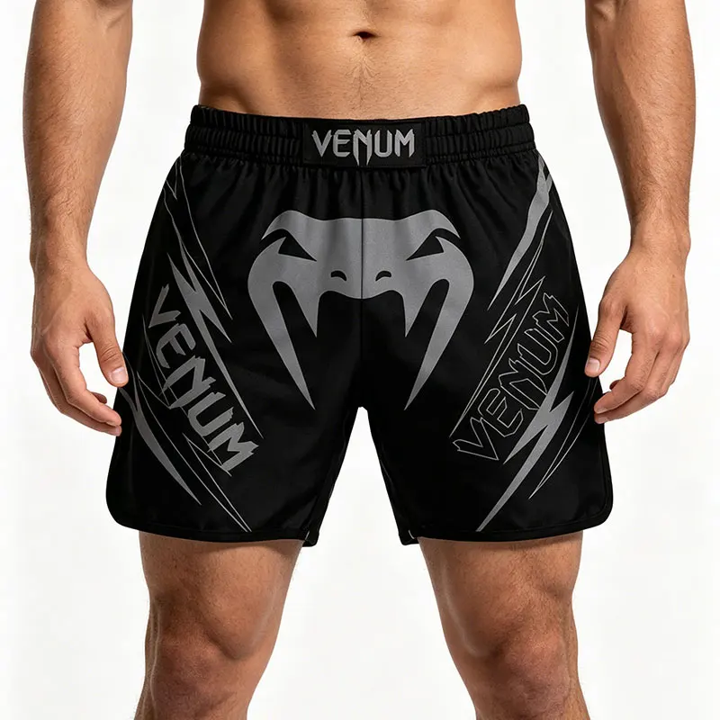Image of Herren Sportshorts 3D-Druck Schnelltrocknende MMA Atmungsaktive Trainings-Sportshorts