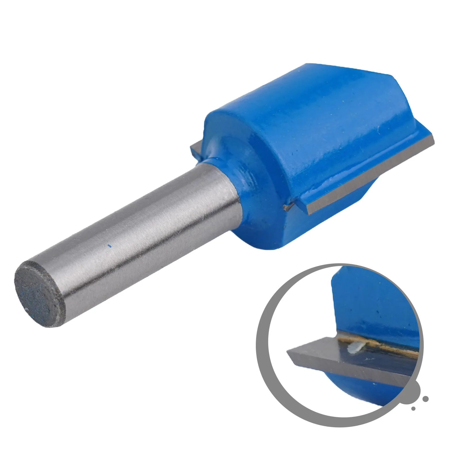 

Router Bit Milling Cutter Sliver Straight Cutter 8*19MM 8mm Shank Blue Cemented Carbides Replacement Accessories