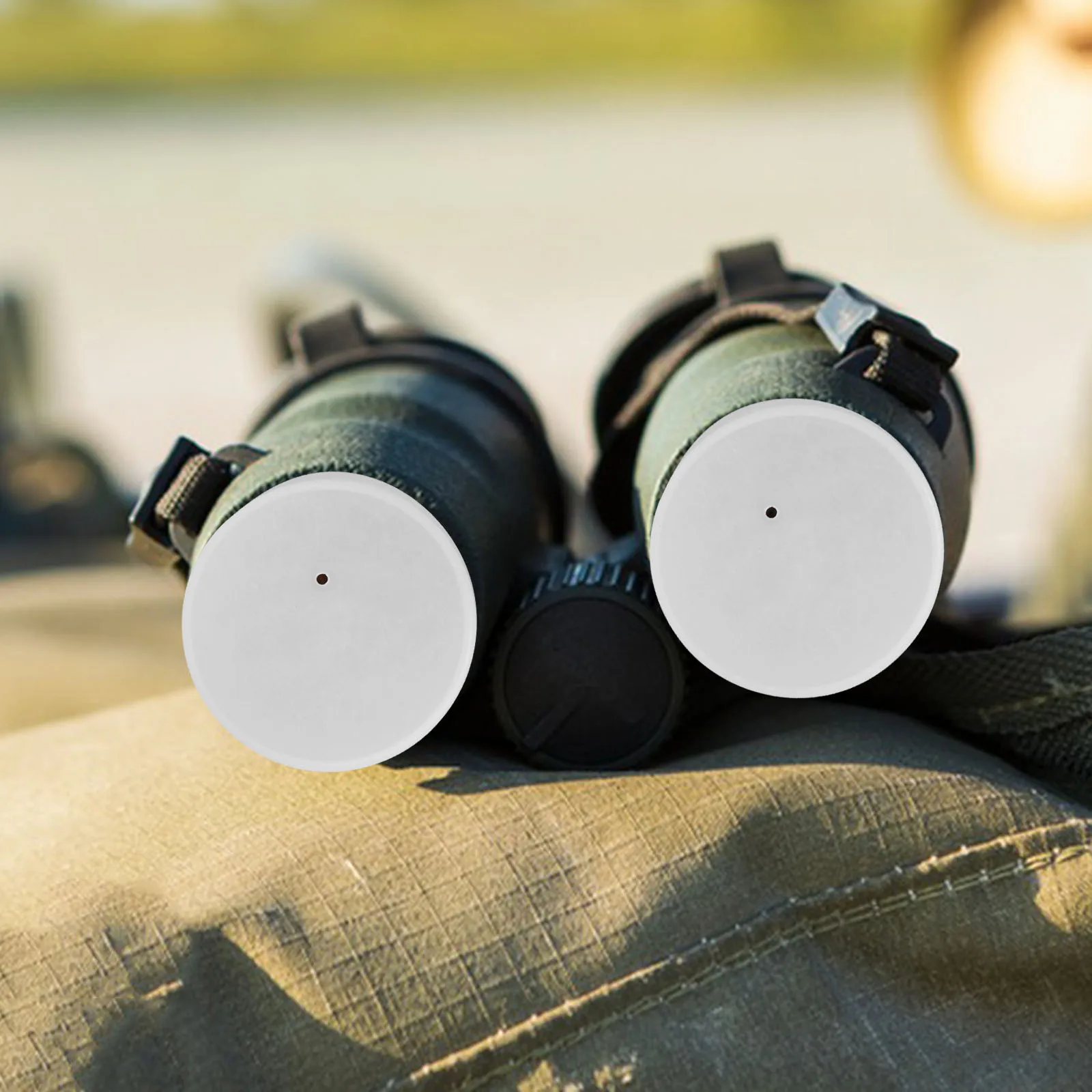 5 قطعة تلسكوب العدسة أغطية حماية أغطية بلاستيكية قوية لحماية العدسة قابلة لإعادة الاستخدام ملحقات تلسكوب متعددة الوظائف