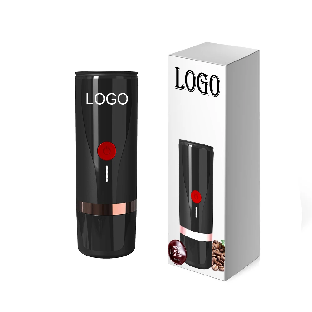 ماكينة صنع القهوة المحمولة للسفر Pcm03 ماكينة القهوة الأوتوماتيكية الصغيرة المحمولة ماكينة كبسولات القهوة الشعبية العامة من الألومنيوم
